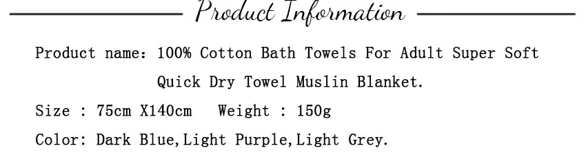 New 2019 Turkish Towel - 100% Cotton Bath Towels For Adult Super Soft Beach Towel Quick Dry Towel Muslin Blanket Brand 75*140cm 16