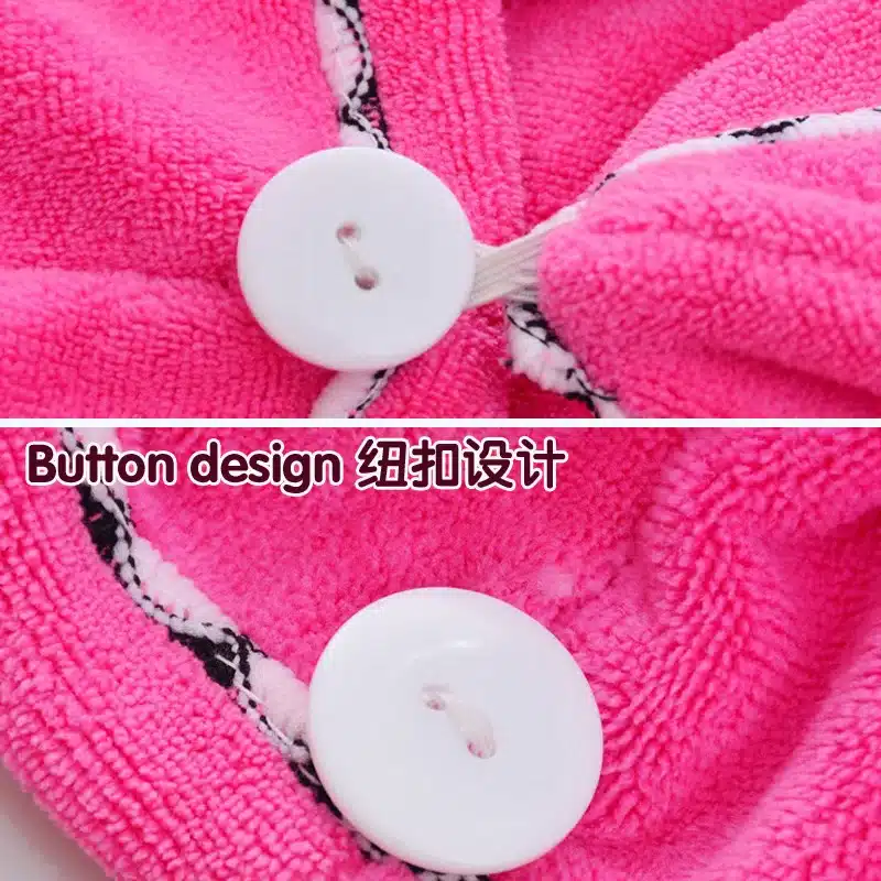 women bathroom super absorbent quictk-drying microfiber Bath towel hair dry cap salon towel 26*68cm 20
