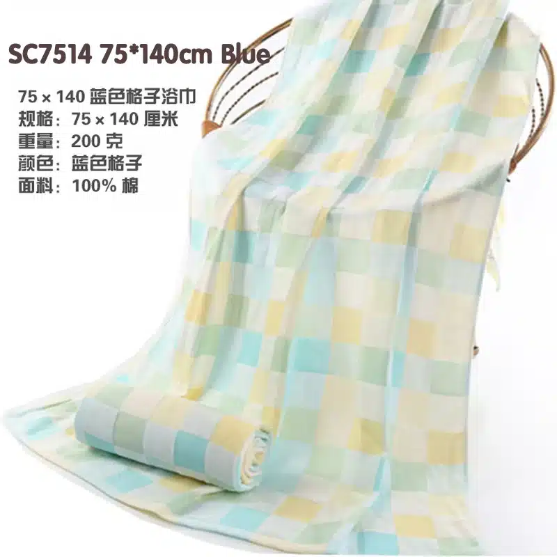 Double gauze bath towel The head cartoon image thin towel Not to drop Mao Quan cotton bath towel 18