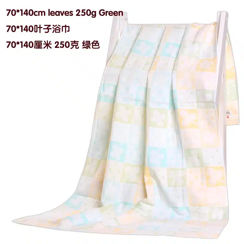 Double gauze bath towel The head cartoon image thin towel Not to drop Mao Quan cotton bath towel 21