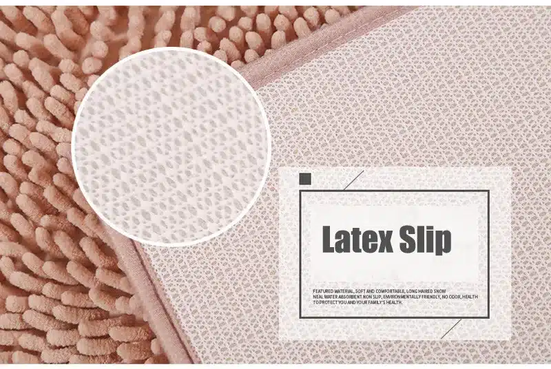 Custom 80*120cm New Chenille Bathroom Mats Large Super Absorbent Water Carpet Non-Slip Mat Kitchen Bathroom Bath Mat 7