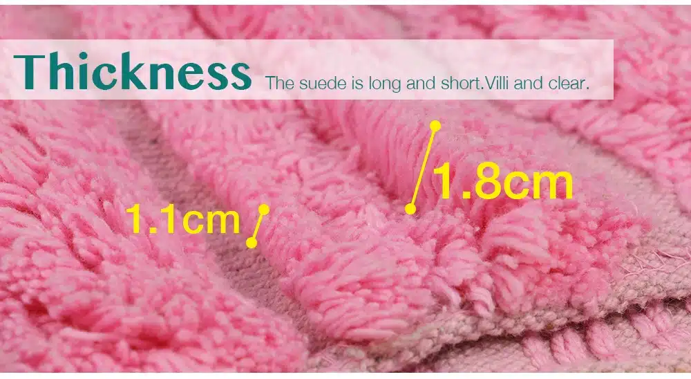 Anti-slid Bathroom Mats cotton Tufted Mats Capacho Green Stripe Bath Mat Solid bathroom Carpet Rug tapis de bain 45*75cm CT-006 36