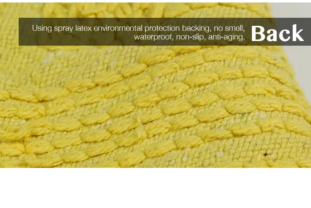 Anti-slid Bathroom Mats cotton Tufted Mats Capacho Green Stripe Bath Mat Solid bathroom Carpet Rug tapis de bain 45*75cm CT-006 37