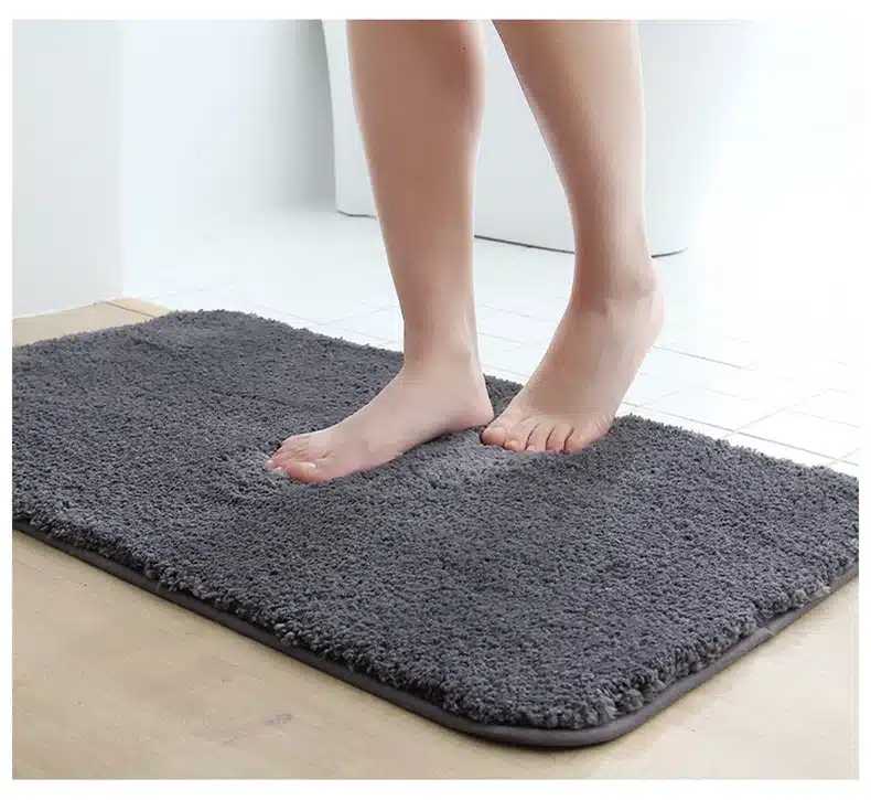 1PCS 60*90CM Bathroom Mats Set Memory Foam Rug Kit, 50*50CM Toilet Pattern Bath Non-slip Floor Carpet Mat for Bathroom Decor 13