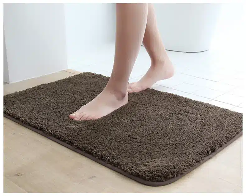 1PCS 60*90CM Bathroom Mats Set Memory Foam Rug Kit, 50*50CM Toilet Pattern Bath Non-slip Floor Carpet Mat for Bathroom Decor 26