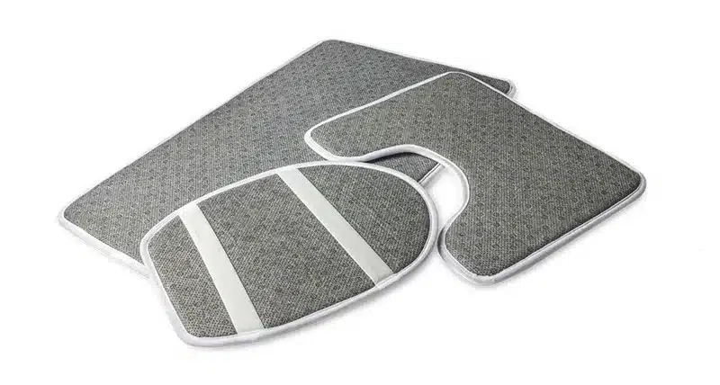 HUGSIDEA New Galaxy 3D Universe Space Stars Toilet Seat Cover Set WC Holder Closestool Lid Floor Mat Soft Warm Toilet Cushion 9
