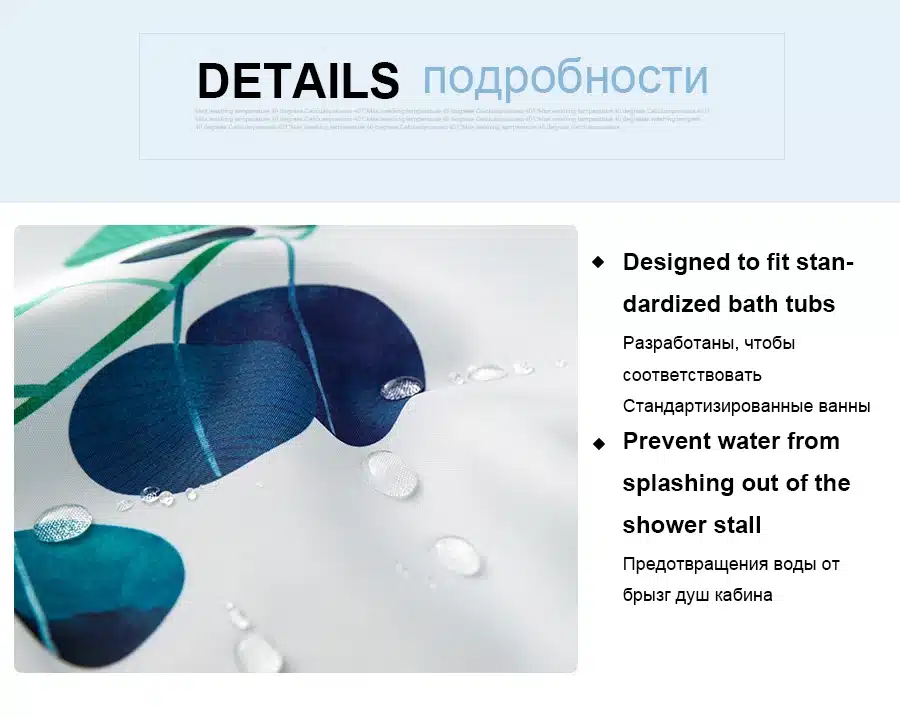 Moon Night Shower Curtain Waterproof Polyester Fabric 180x180cm Shower Curtain And 40x60cm Bath Floor Mat For The Bathroom 7