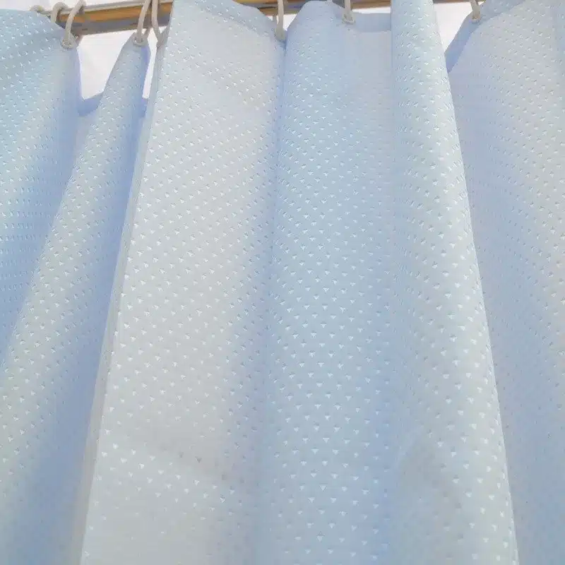 High-end diamond thick waterproof polyester strip yin and yang shower curtain mildew thickening bathroom curtain bathroom Hotel 8