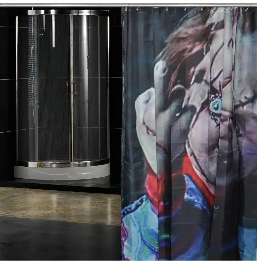 Skulls Shower Curtain Pattern Customized Shower Curtain Waterproof Bathroom Fabric 150x180cm Shower Curtain For Bathroom 21