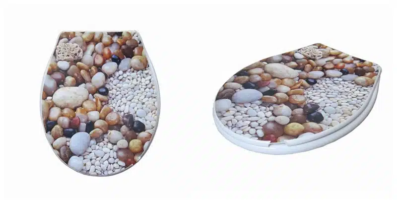 toilet lid cover standard closing 2017 high quality colorful toilet seat cover set hot selling fashion bathroom pp toilet seat 12