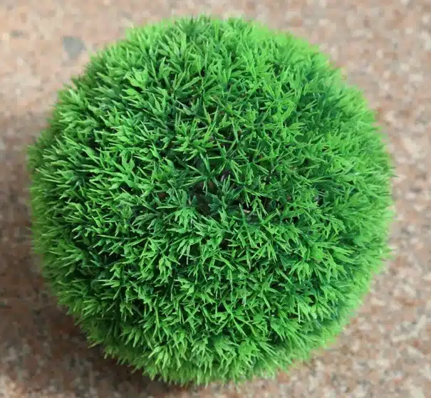 Factory Cheap Price! Mixed Sizes Plastic Flowers Leaf Effect Topiary Balls Artificial Grass Balls Outdoor Hanging Garden Decor 10