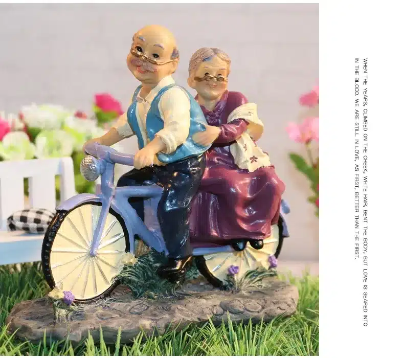 Q-glory Garden Resin Figures For Home Wedding Decoration Accessories Miniature Garden Decorative Ornaments Souvenir Gifts 10