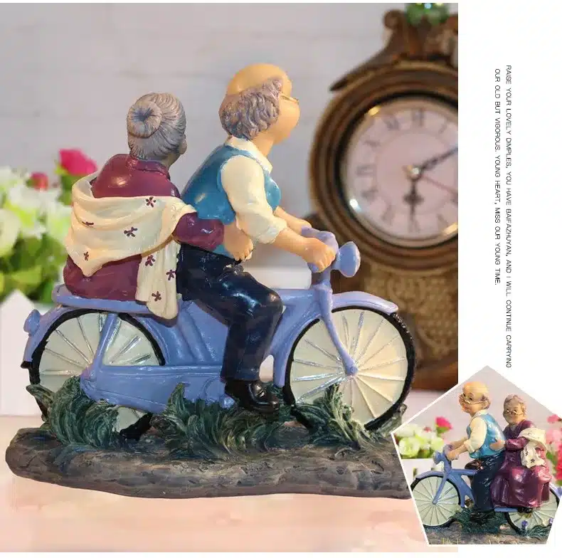 Q-glory Garden Resin Figures For Home Wedding Decoration Accessories Miniature Garden Decorative Ornaments Souvenir Gifts 12