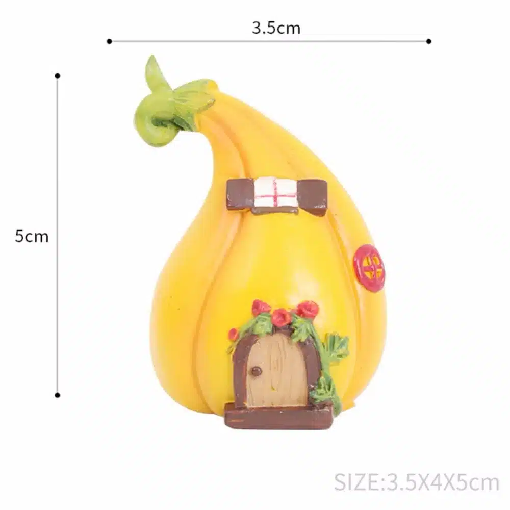Garden Micro Landscape Mini Resin House Miniature House Fairy Home Garden Decoration Crafts Artesanato Miniature Fairy Garden 10