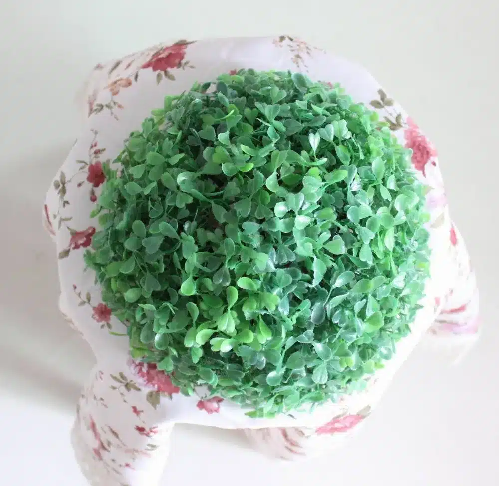SPR 22cm Fish Tank Green Grass Ball Plastic Plant Ornament Party Decoration Garden Decor Free Shipping 2