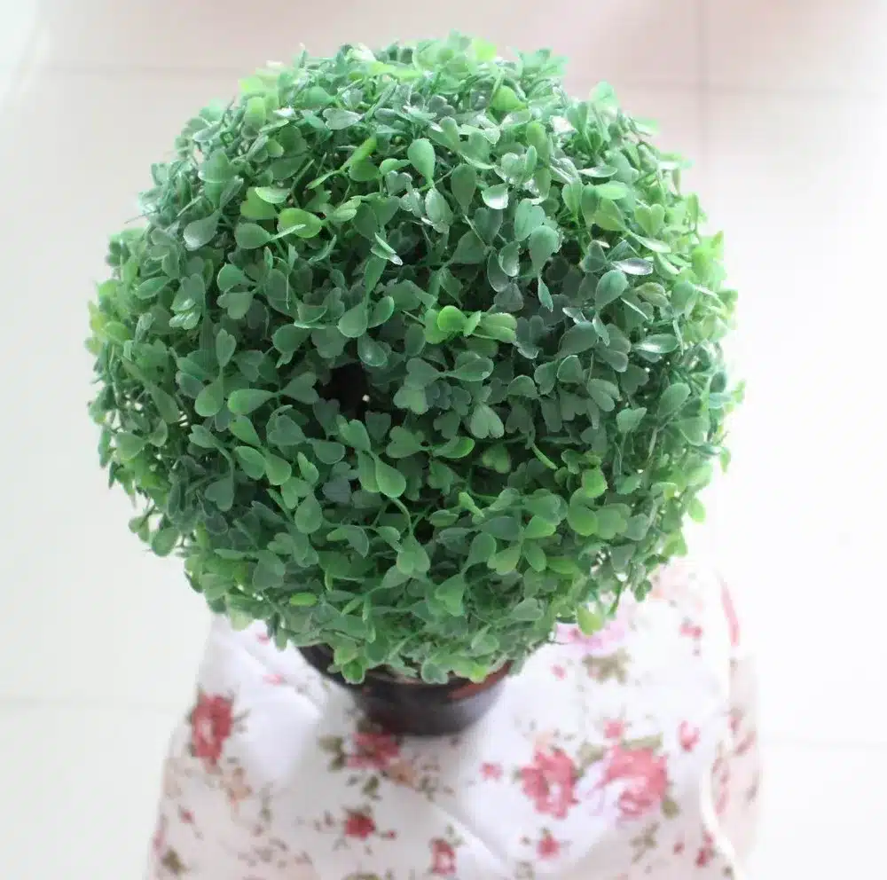 SPR 22cm Fish Tank Green Grass Ball Plastic Plant Ornament Party Decoration Garden Decor Free Shipping 5