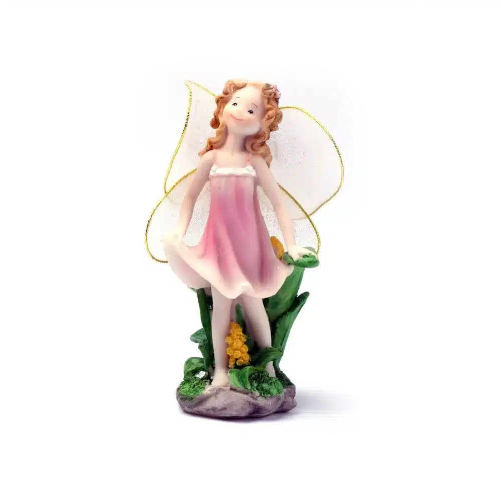 1pcs Cute Miniatures Fairy Garden Decorations Flower Angels Resin Fairy Micro Plant Ornament Decoration Mini Bonsai Figurine 11