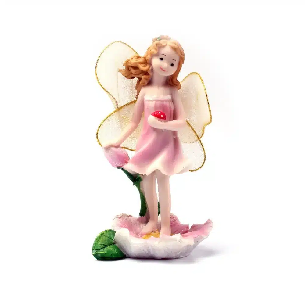 1pcs Cute Miniatures Fairy Garden Decorations Flower Angels Resin Fairy Micro Plant Ornament Decoration Mini Bonsai Figurine 13