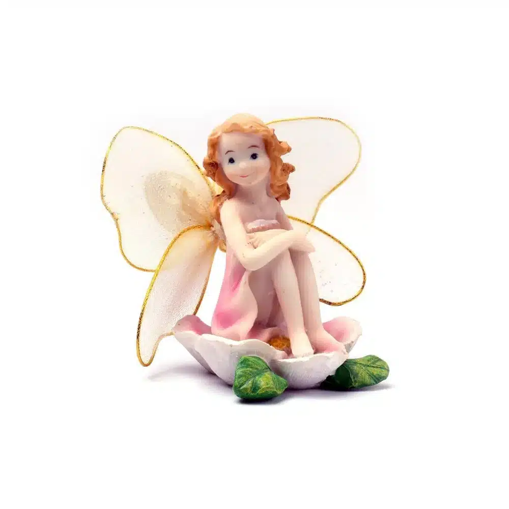 1pcs Cute Miniatures Fairy Garden Decorations Flower Angels Resin Fairy Micro Plant Ornament Decoration Mini Bonsai Figurine 14