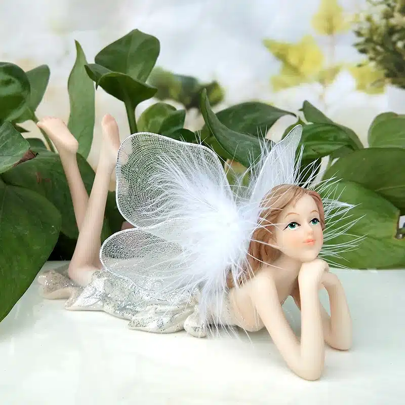 Garden fairy Resin crafts angel ornaments home garden decorations decrative crafts Car Decor Europe Style White Angels 10