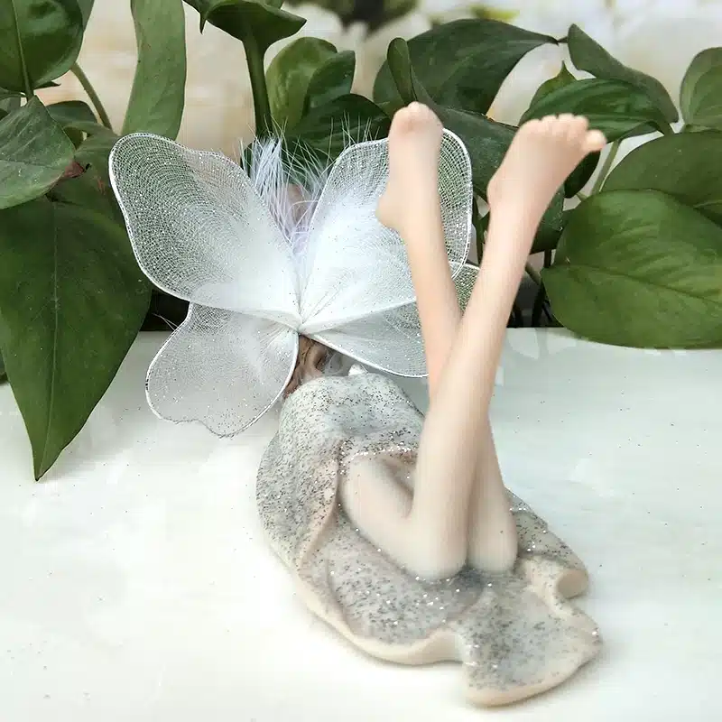 Garden fairy Resin crafts angel ornaments home garden decorations decrative crafts Car Decor Europe Style White Angels 13