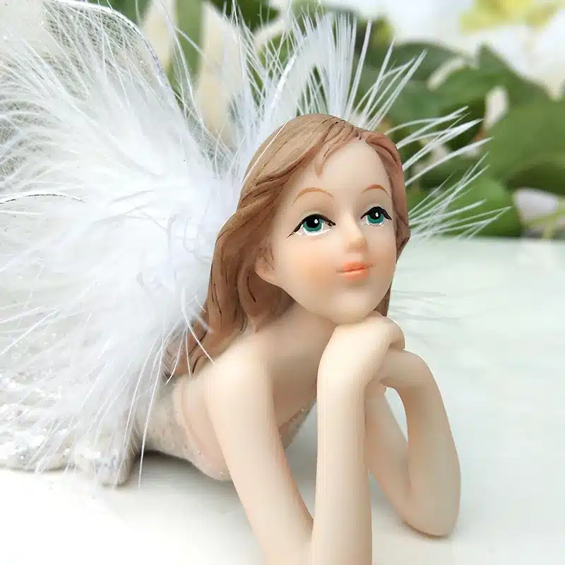 Garden fairy Resin crafts angel ornaments home garden decorations decrative crafts Car Decor Europe Style White Angels 14