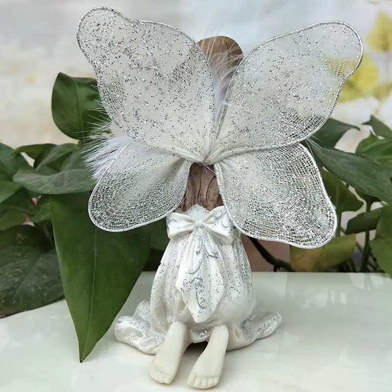 Garden fairy Resin crafts angel ornaments home garden decorations decrative crafts Car Decor Europe Style White Angels 20