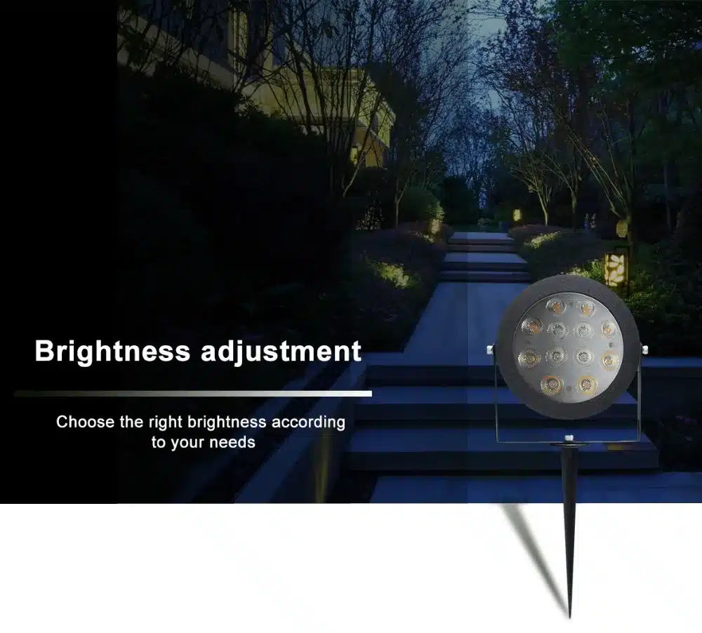 GLEDOPTO ZIGBEE light link LED garden lamp outdoor light 12W RGB CCT warm white AC110-240V work with Amazon alexa echo ZIGBEE3.0 15