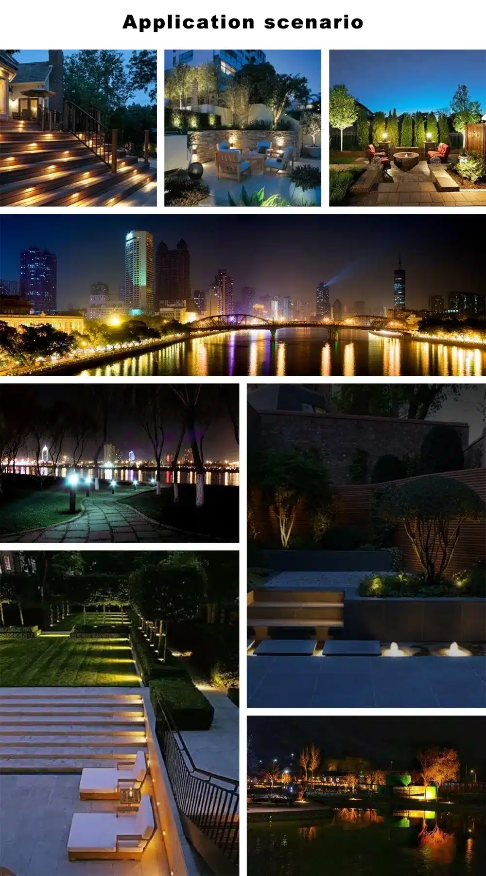 GLEDOPTO ZIGBEE light link LED garden lamp outdoor light 12W RGB CCT warm white AC110-240V work with Amazon alexa echo ZIGBEE3.0 20