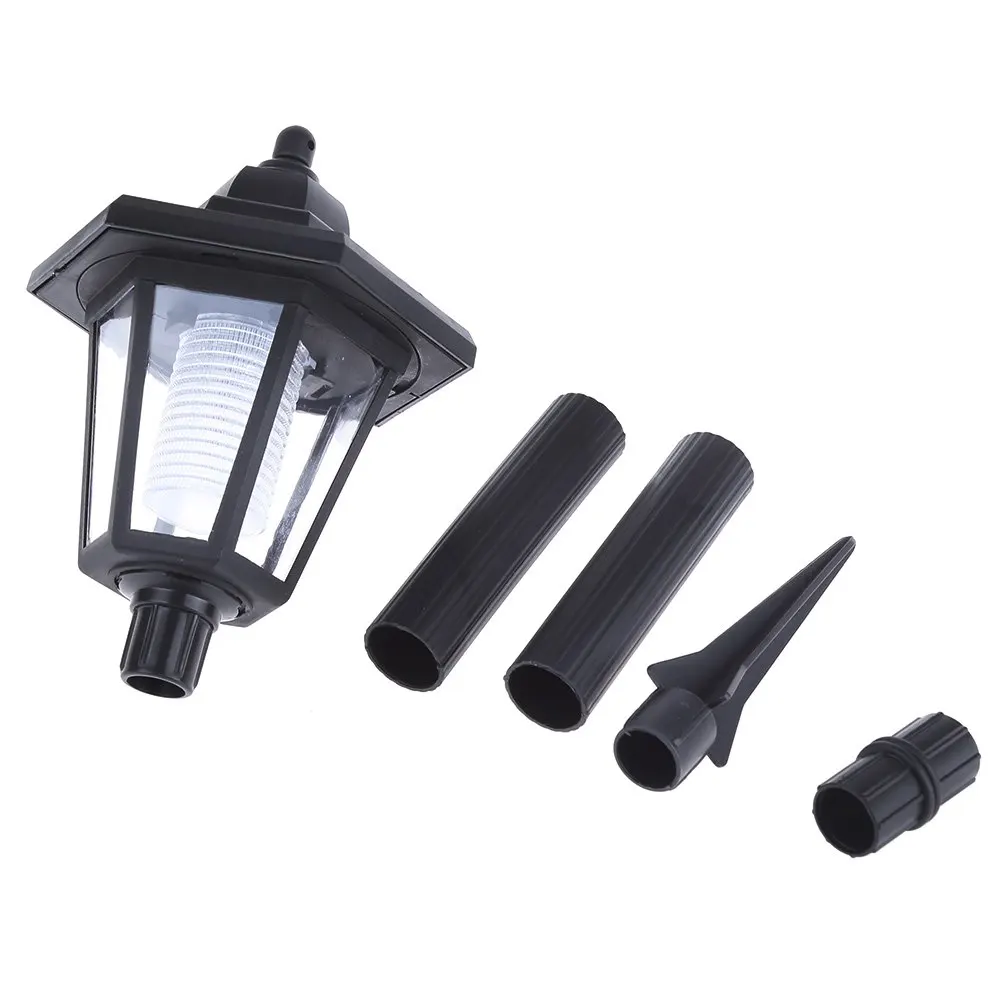 1/2/4/8pcs Waterproof Hexagon solar light LED Solar light Bulb Outdoor Garden lamp Decoration Automatic Sensor Night Security 6