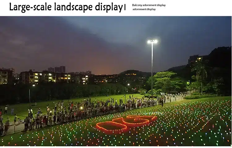 TAMPROAD LED Seven Colors Solar Lawn Lamp Outdoor Plug Garden Lamp Waterproof Landscape Lights garden lights outdoor solar light 22