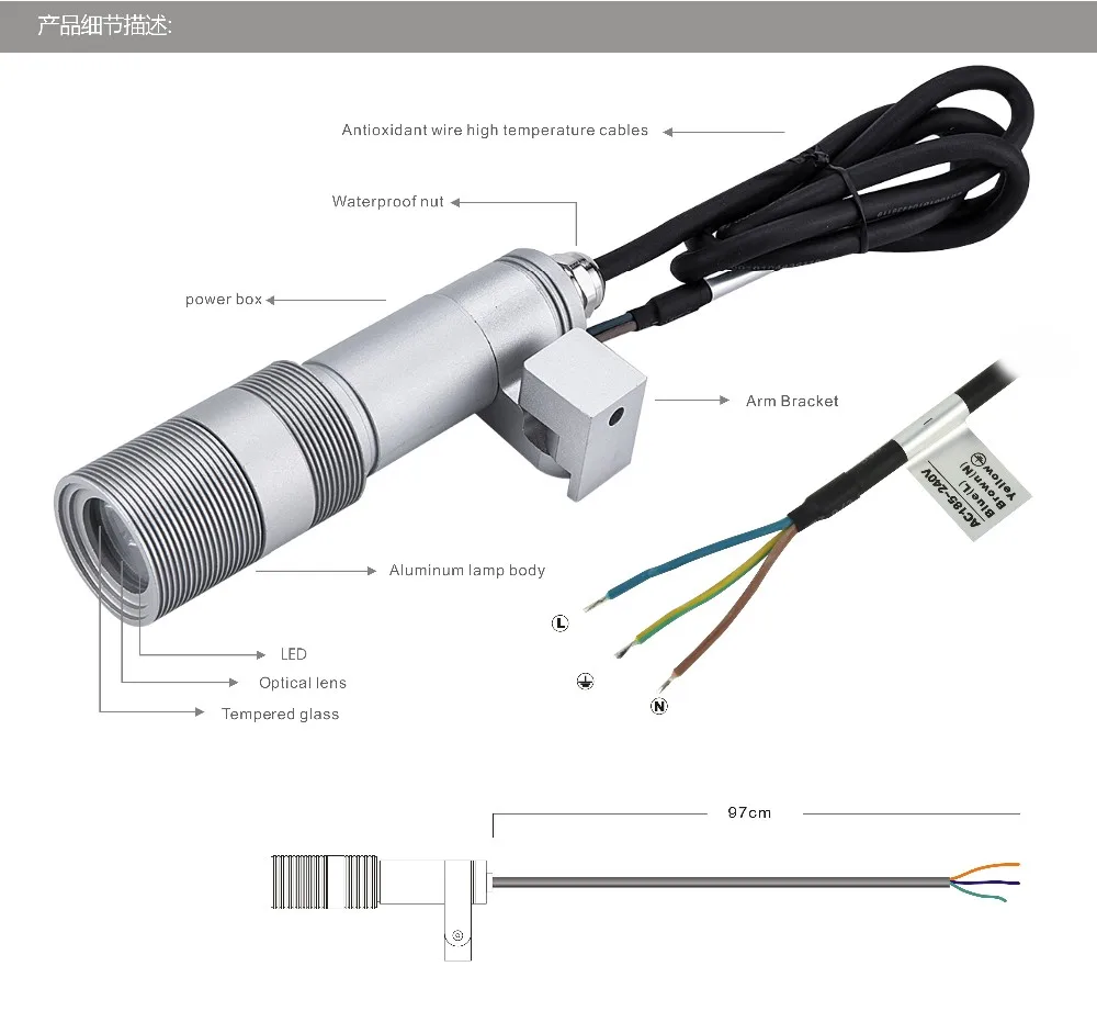 Outdoor Waterproof AC12V 24V Low Voltage LED Landscape Lighting Spot garden Light Lawn Lamp illuminated tree Flood Spotlight 5W 12