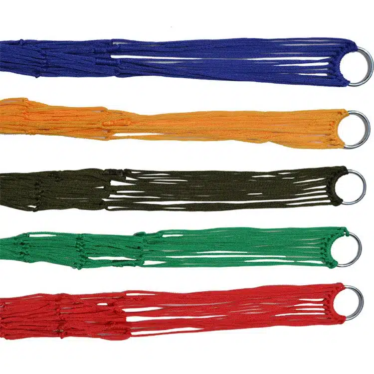 Portable Garden Nylon Hammock swingHang Mesh Net Sleeping Bed hamaca for Outdoor Travel Camping hamak blue green red hamac 10