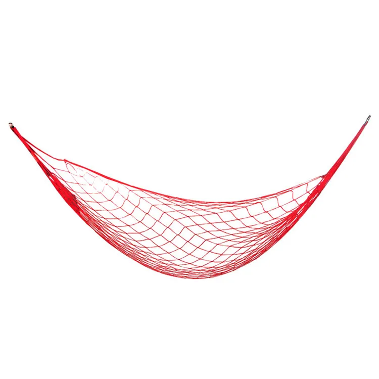 Portable Garden Nylon Hammock swingHang Mesh Net Sleeping Bed hamaca for Outdoor Travel Camping hamak blue green red hamac 11