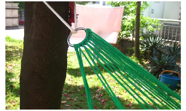 Portable Garden Nylon Hammock swingHang Mesh Net Sleeping Bed hamaca for Outdoor Travel Camping hamak blue green red hamac 19