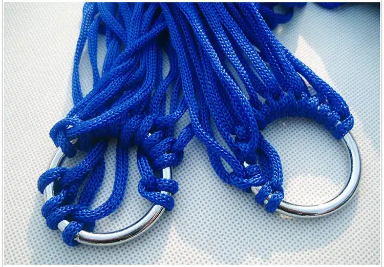 Portable Garden Nylon Hammock swingHang Mesh Net Sleeping Bed hamaca for Outdoor Travel Camping hamak blue green red hamac 28