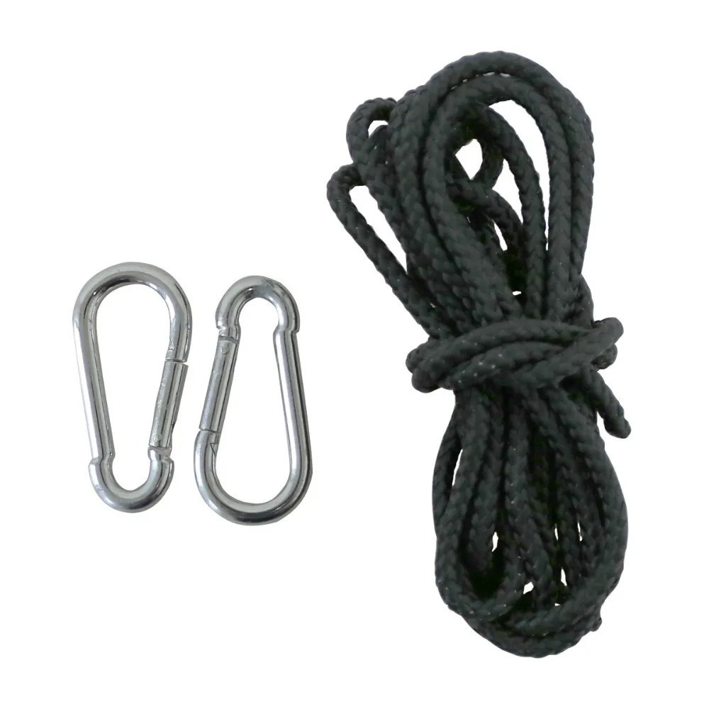 Hammock Accessories for Portable Parachute With Strong Rope 2m*2 Use Strong Stainless Steel Buckle 1