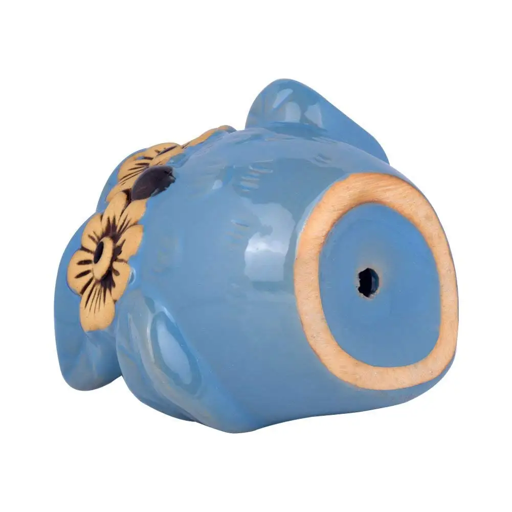 2.7 Inch Owl Pot Ceramic Flowing Glaze Base Serial Set Succulent Cactus Plant Flower Pot Container Planter Bonsai Garden Pots 14