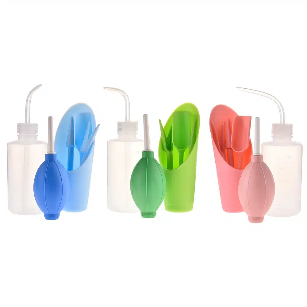 6 PCS/set Gardening Tools Succulent Plant Planting Kit Set Spray Bottle +Bucket shovel+Strong blower+ puncher plant grafting 2