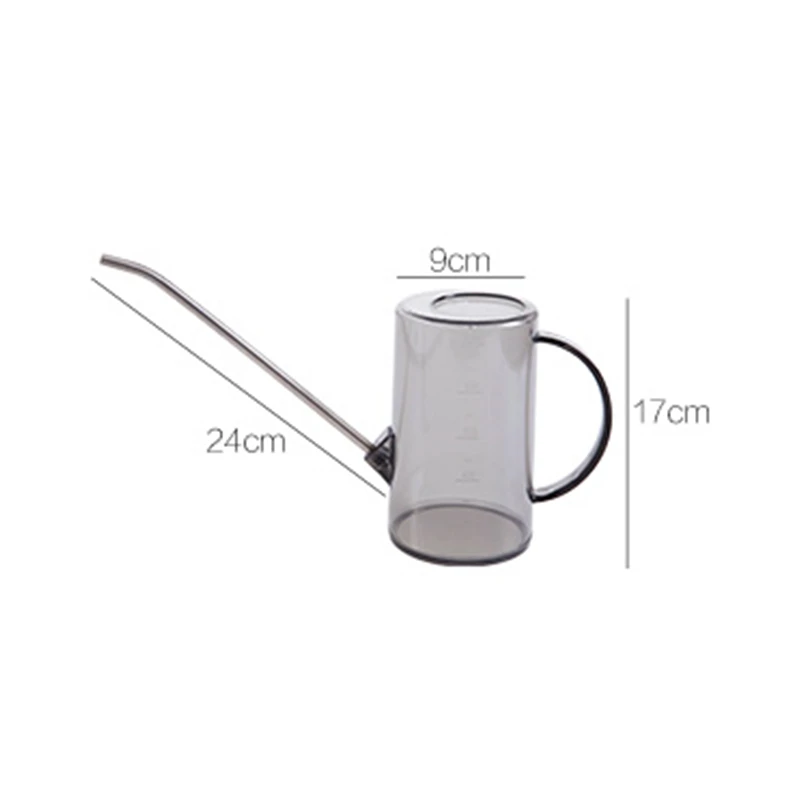Stainless JiangChaoBo Steel Long Mouth Watering Can With Meaty Watering Can Home Gardening Potted Watering Can Tool 1