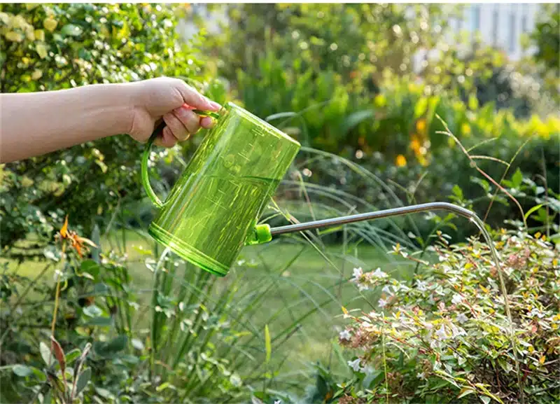 Stainless JiangChaoBo Steel Long Mouth Watering Can With Meaty Watering Can Home Gardening Potted Watering Can Tool 5
