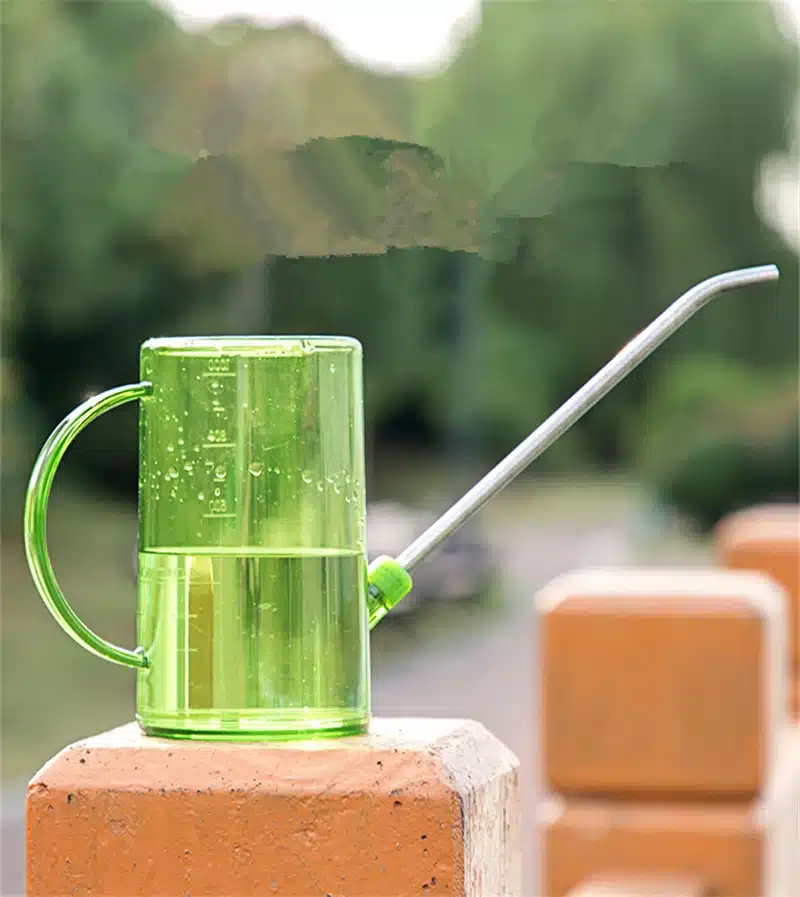 Stainless JiangChaoBo Steel Long Mouth Watering Can With Meaty Watering Can Home Gardening Potted Watering Can Tool 6