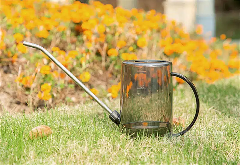 Stainless JiangChaoBo Steel Long Mouth Watering Can With Meaty Watering Can Home Gardening Potted Watering Can Tool 7