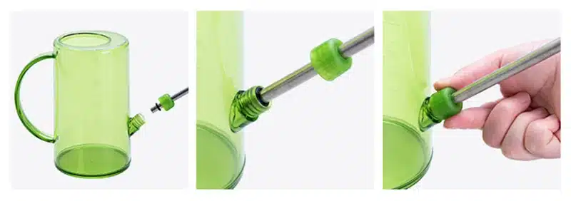 Stainless JiangChaoBo Steel Long Mouth Watering Can With Meaty Watering Can Home Gardening Potted Watering Can Tool 9