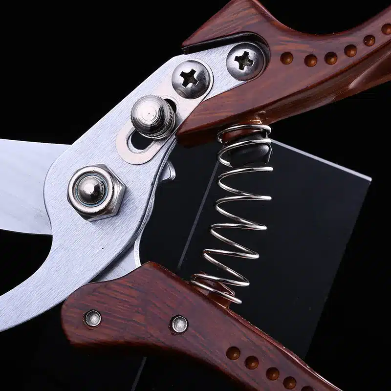 Garden Tools Convenient Telescopic Spring Type Potted Pruning Shears Safe Labor-Saving Metal Scissors To Send Friends Neighbors 11
