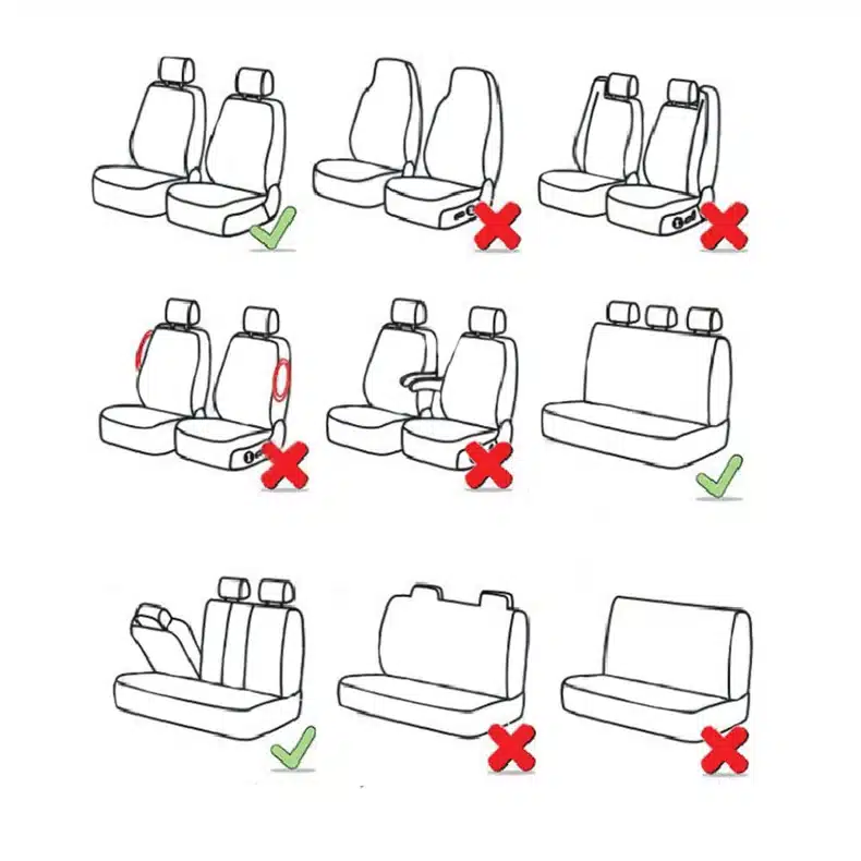 Car seat cover auto seat cover for Mazda 3 6 gg gh gj 2017 2016 2015 2014 2013 2012 2011 2010Car Seat Protector Auto Seat Covers 32