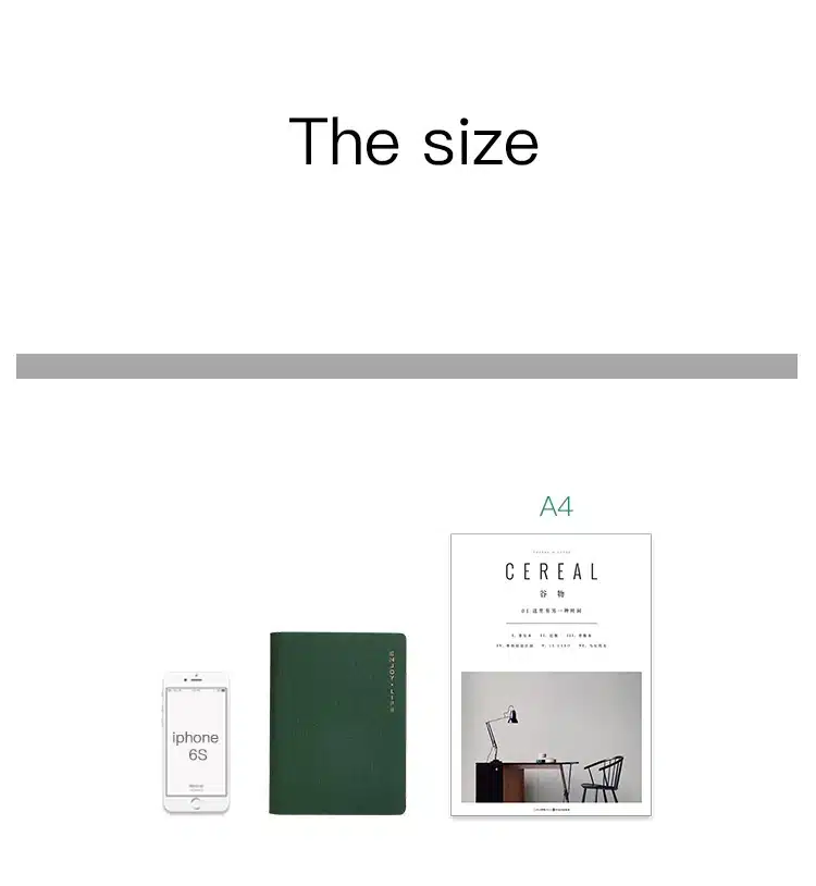 Small And Fresh Simple Business Notebookleather Notebook Hardcover Diary 10