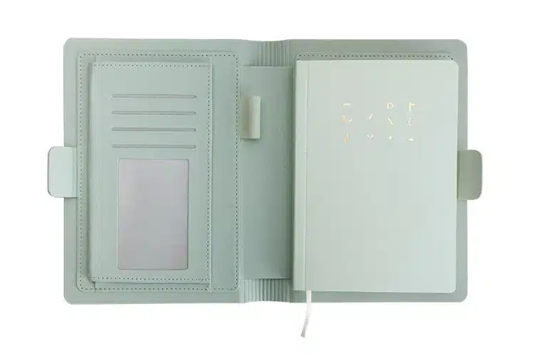 Small And Fresh Simple Business Notebookleather Notebook Hardcover Diary 21