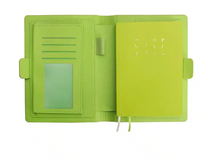 Small And Fresh Simple Business Notebookleather Notebook Hardcover Diary 22