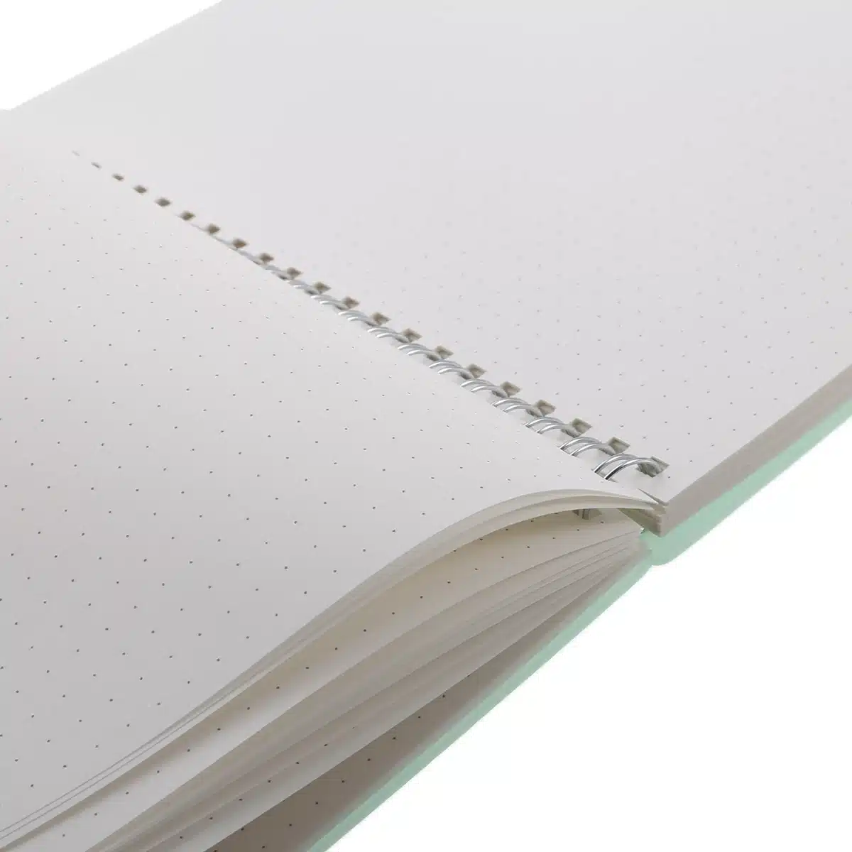 Cute PP Hardcover Notebook Banded Dot Grid Spiral A5 Notebook Stationery Diary Memos for Student School Supply 5